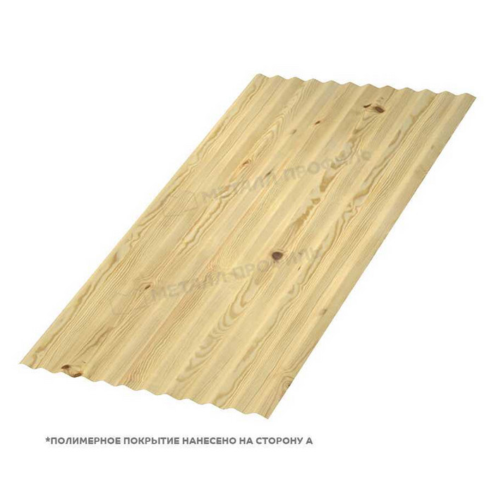 Профлист Металл Профиль МП-18 0,5 ECOSTEEL® текстурированный Сосна | B