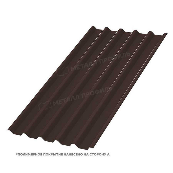 Профлист Металл Профиль С-44 0,5 PURMAN® RR 32 Темно-коричневый
